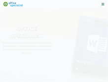 Tablet Screenshot of office-specialist.nl